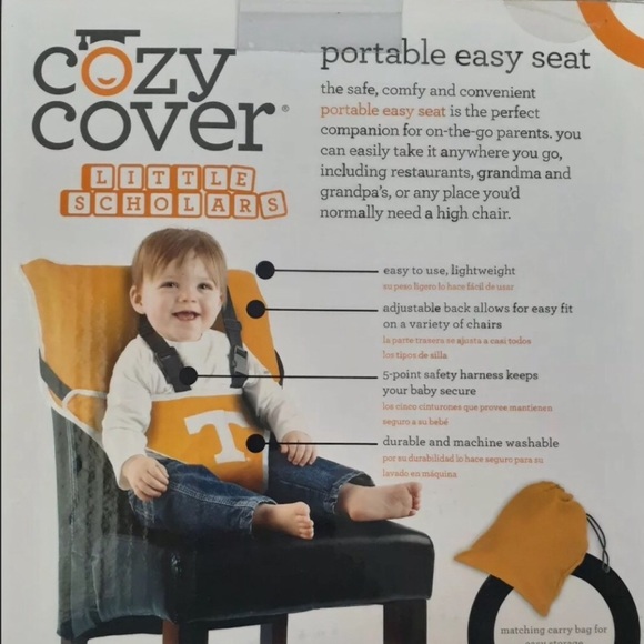 TENNESSEE VOLS “Baby Shower Bundle “ Cozy Cover - Picture 6 of 16